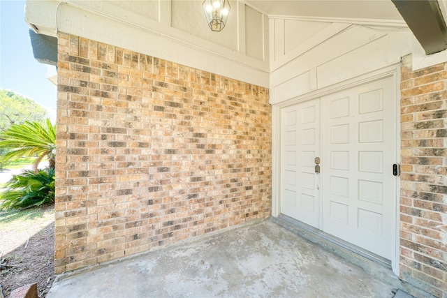 21434 Park Bluff Dr, Katy, TX 77450 - view of exterior entry with brick siding