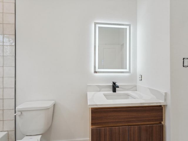 7420 Maxroy St, Houston, TX 77088 - full bath with vanity and toilet