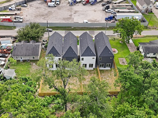 7420 Maxroy St, Houston, TX 77088 - drone / aerial view