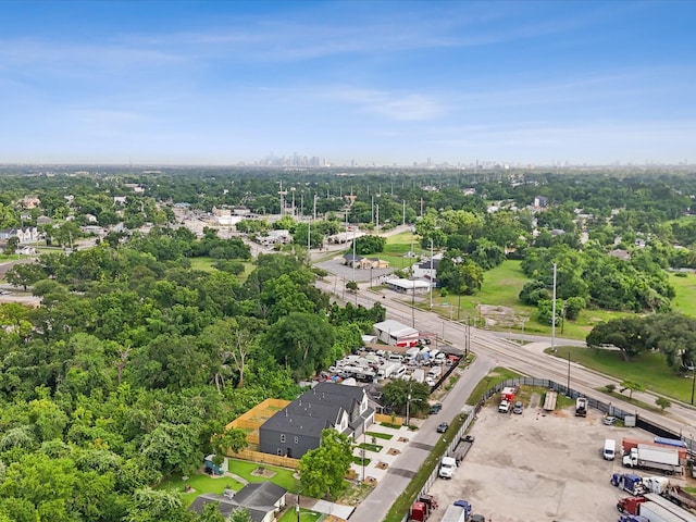 7420 Maxroy St, Houston, TX 77088 - bird's eye view of a tree filled landscape