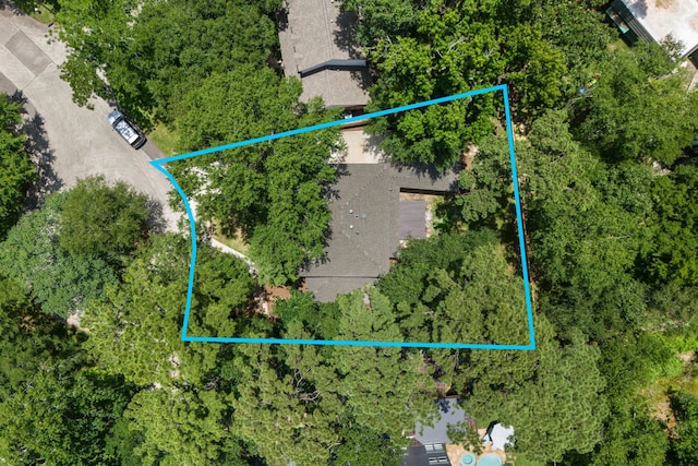 10813 Colony Wood Pl, The Woodlands, TX 77380 - view of property location with property parcel outlined