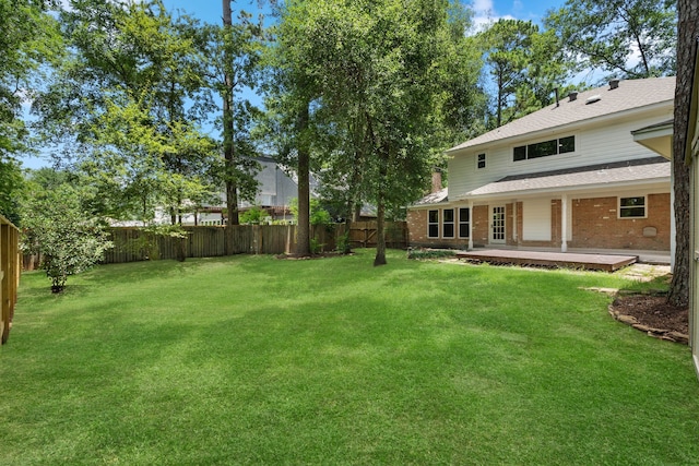 10813 Colony Wood Pl, The Woodlands, TX 77380 - fenced backyard featuring a patio