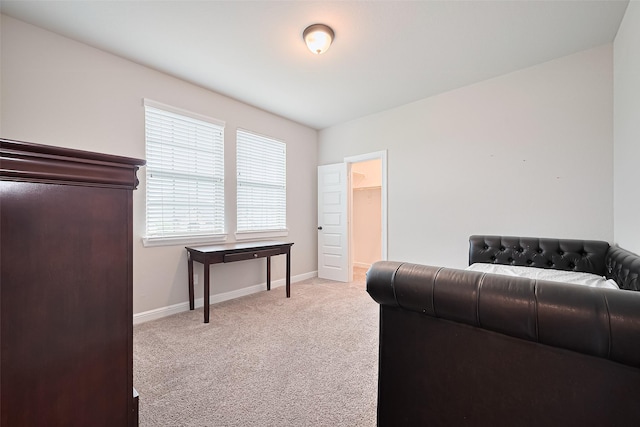11810 White Flint Ln, Cypress, TX 77433 - living area featuring carpet and baseboards