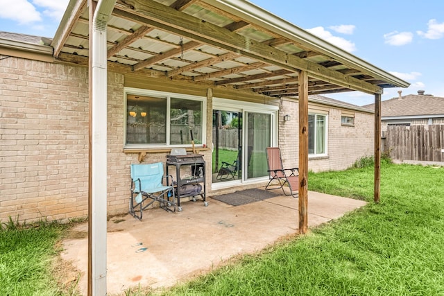 735 Red Rock Canyon Dr, Katy, TX 77450 - view of patio / terrace