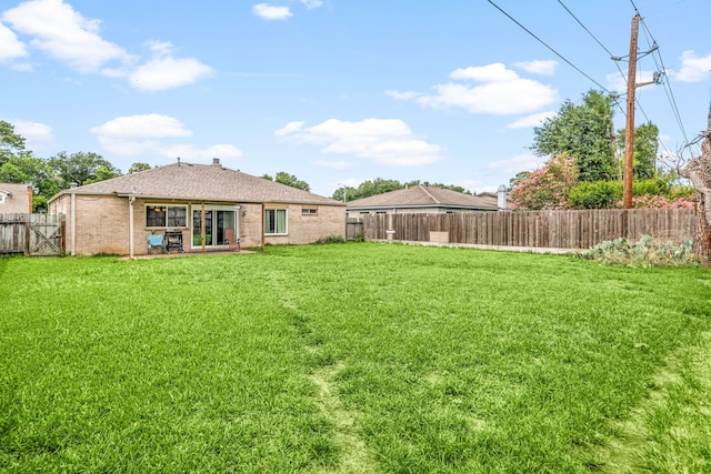 735 Red Rock Canyon Dr, Katy, TX 77450 - view of fenced backyard