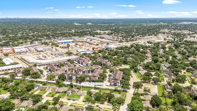 735 Red Rock Canyon Dr, Katy, TX 77450 - drone / aerial view