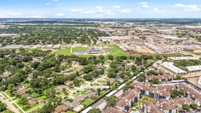 735 Red Rock Canyon Dr, Katy, TX 77450 - bird's eye view