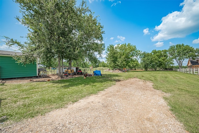 8705 W 1st St, Needville, TX 77461 - view of yard