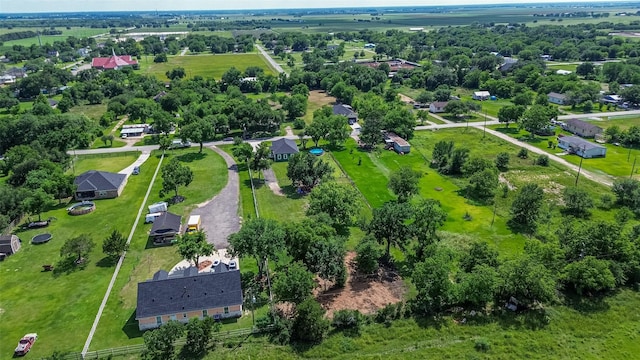 8705 W 1st St, Needville, TX 77461 - drone / aerial view of a tree filled landscape