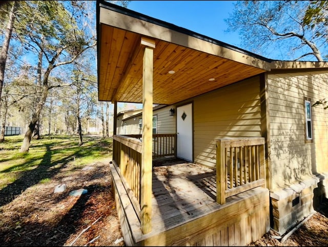 17909 Pine St Unit A, Crosby, TX 77532 - view of wooden terrace