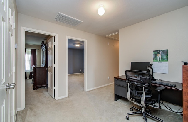 21522 Amesbury Meadow Ln, Spring, TX 77379 - office space with attic access and light carpet