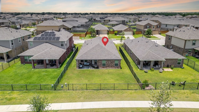 10433 Russell Pines Dr, Rosharon, TX 77583 - aerial view of residential area