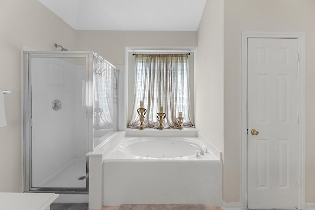 15215 Millers Run Ln, Sugar Land, TX 77498 - full bath with a stall shower and a whirlpool tub
