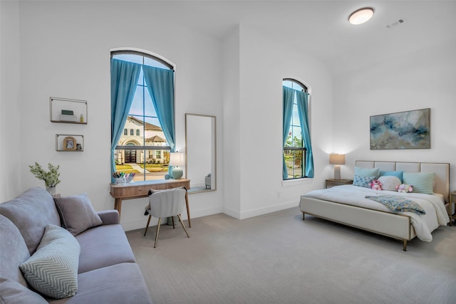 6826 Mirabeau Ln, Katy, TX 77493 - carpeted bedroom featuring multiple windows