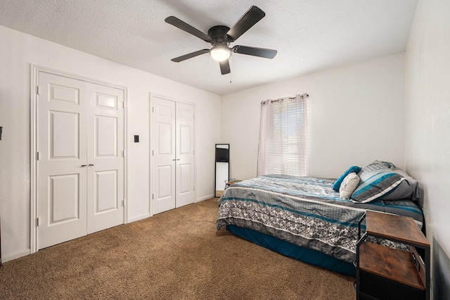 2227 Country Creek Way, Richmond, TX 77406 - bedroom featuring carpet flooring and a ceiling fan