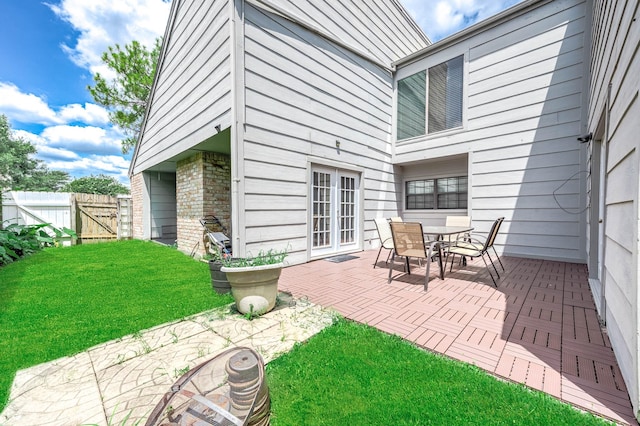 12710 Ashford Pine Dr, Houston, TX 77082 - view of patio featuring a gate