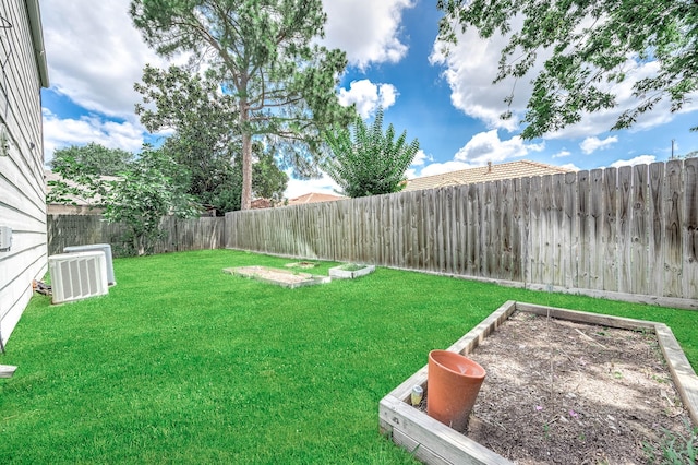 12710 Ashford Pine Dr, Houston, TX 77082 - fenced backyard featuring a vegetable garden