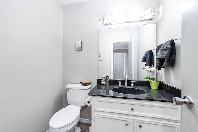 12710 Ashford Pine Dr, Houston, TX 77082 - half bathroom with toilet and vanity