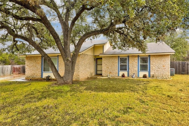 600 Erin Cir, Leander, TX 78641 - view of front of home with stone siding