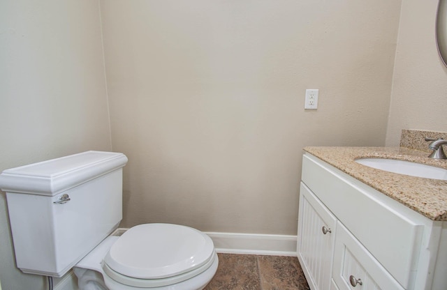 5701 Winsome Ln Unit 2, Houston, TX 77057 - half bath with vanity and toilet