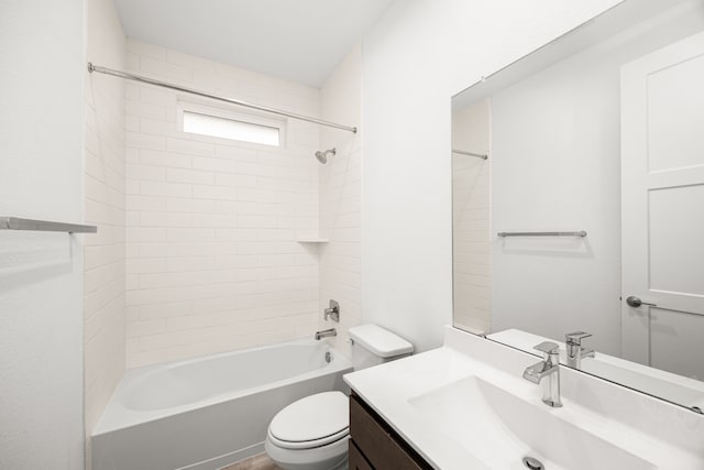 15308 Sandhill Crane Ln, Conroe, TX 77384 - bathroom featuring vanity and tub / shower combination