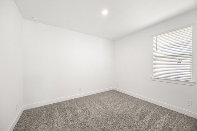 15308 Sandhill Crane Ln, Conroe, TX 77384 - carpeted spare room featuring recessed lighting and a smoke detector