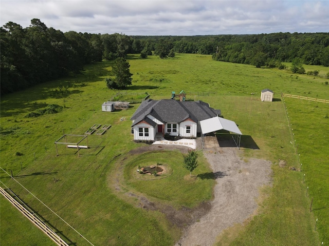 1310 Denson Allen, Coldspring, TX 77331 - overview of rural landscape