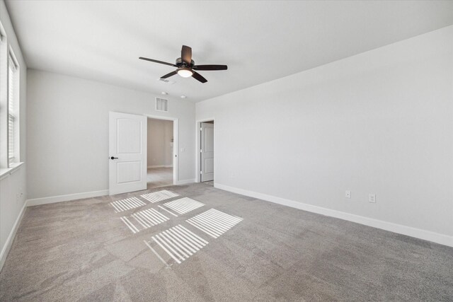 6804 Westview Dr Unit 1407, Houston, TX 77055 - carpeted empty room featuring a ceiling fan and baseboards