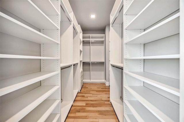 1111 W 21st St, Houston, TX 77008 - spacious closet with light wood-style floors