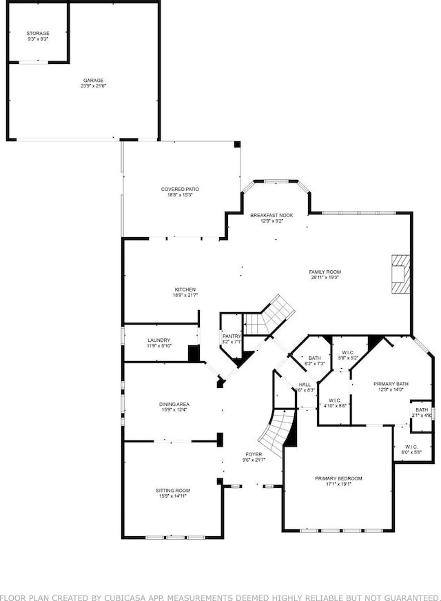 13306 Golden Valley Dr, Cypress, TX 77429 - view of floor plan / room layout