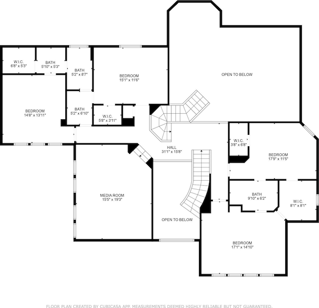 13306 Golden Valley Dr, Cypress, TX 77429 - view of room layout