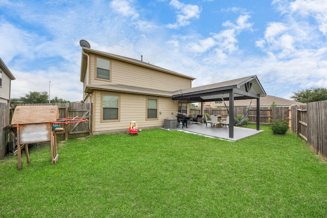 19110 Remington Springs Dr, Houston, TX 77073 - rear view of property featuring a patio and a fenced backyard