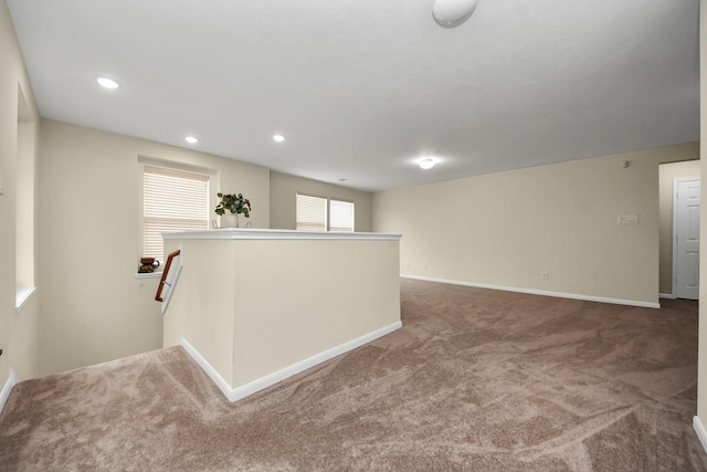 19110 Remington Springs Dr, Houston, TX 77073 - below grade area with carpet flooring and recessed lighting