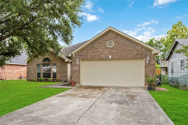 3722 Kildare Dr, Houston, TX 77047 - single story home with driveway, brick siding, and a garage
