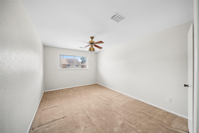 14708 Perthshire Rd Unit F, Houston, TX 77079 - empty room featuring carpet and a ceiling fan