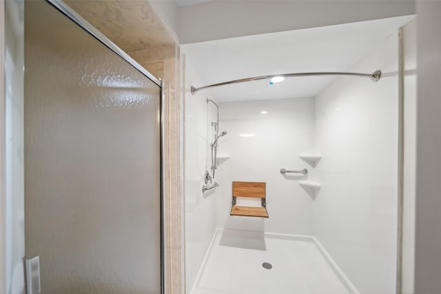 14708 Perthshire Rd Unit F, Houston, TX 77079 - full bath with a stall shower