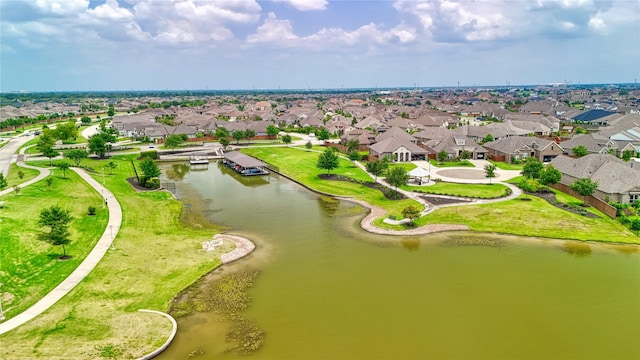 10614 Hazel Hills Dr, Cypress, TX 77433 - aerial perspective of suburban area with a nearby body of water