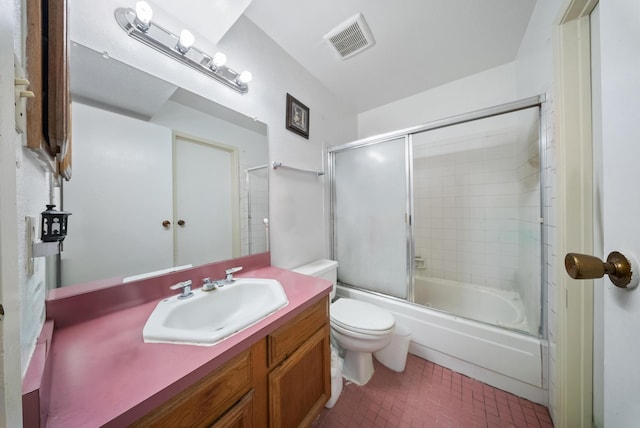 6602 Harbor Town Dr Unit 506, Houston, TX 77036 - full bathroom featuring vanity and combined bath / shower with glass door
