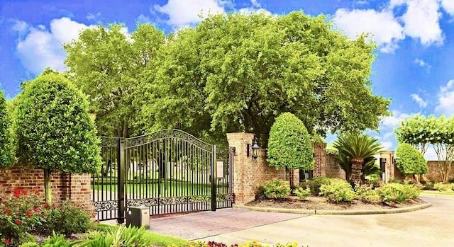 22 Crestview Trl, Houston, TX 77082 - view of gate