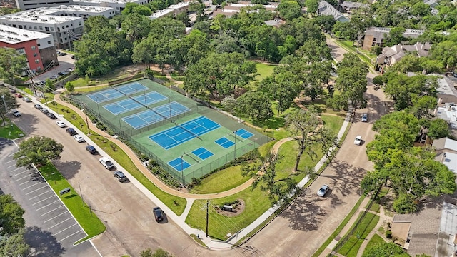 7807 Ella Lee Ln, Houston, TX 77063 - bird's eye view