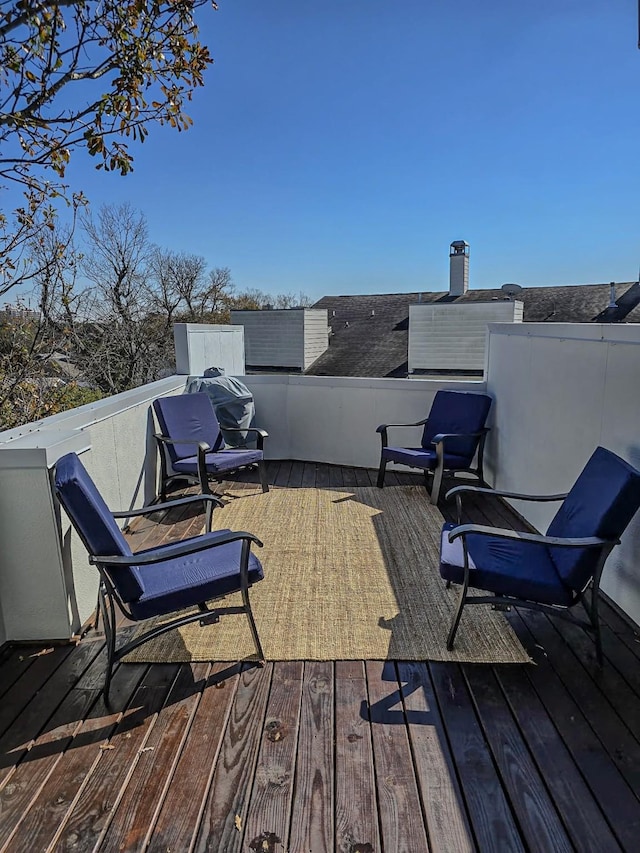 1767 Michigan St, Houston, TX 77006 - view of deck
