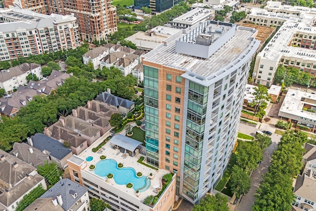 2207 Bancroft St Unit 1104, Houston, TX 77027 - view of urban area featuring a pool area