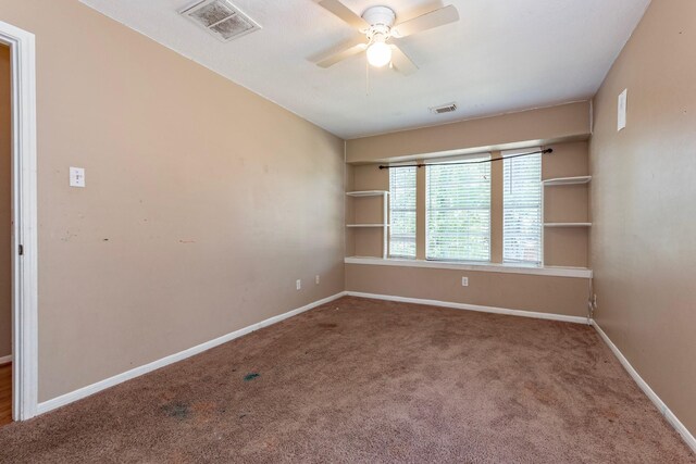 2611 Potomac Dr, League City, TX 77573 - carpeted spare room with ceiling fan and baseboards