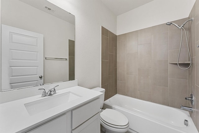 14251 Archer County Trl, Cypress, TX 77429 - bathroom featuring vanity and shower / bath combination
