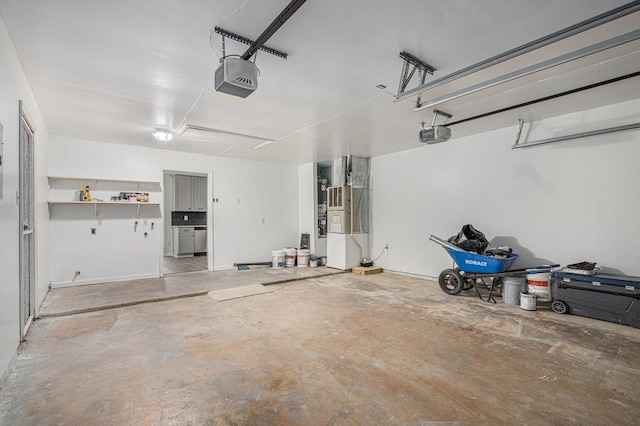 8419 Sterlingshire St, Houston, TX 77078 - garage with a garage door opener