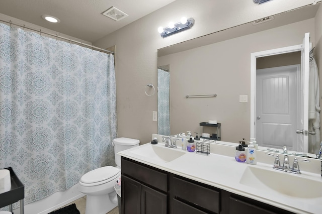 7455 Durango Creek Dr, Magnolia, TX 77354 - full bath with double vanity and toilet