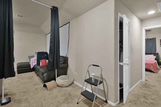 7455 Durango Creek Dr, Magnolia, TX 77354 - living area featuring carpet and baseboards