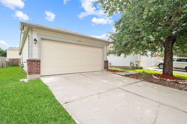 18935 Remington Bend Dr, Houston, TX 77073 - garage featuring concrete driveway