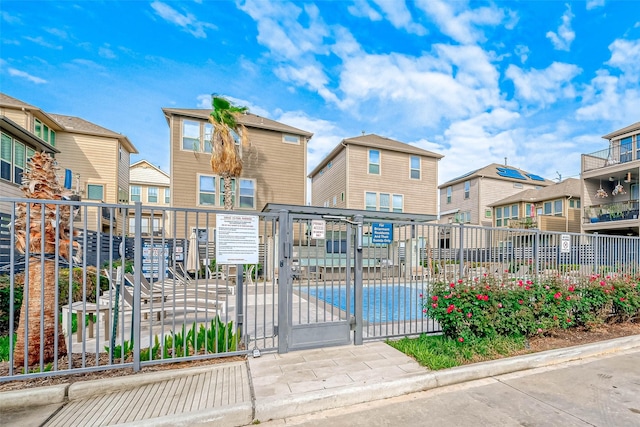3226 Longleaf Meadows Dr, Houston, TX 77063 - gate featuring a residential view