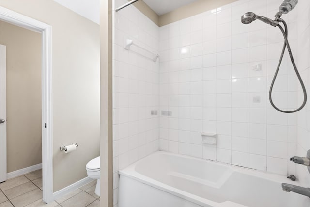 1708 Dennis St, Houston, TX 77004 - bathroom with shower / bath combination and tile patterned flooring